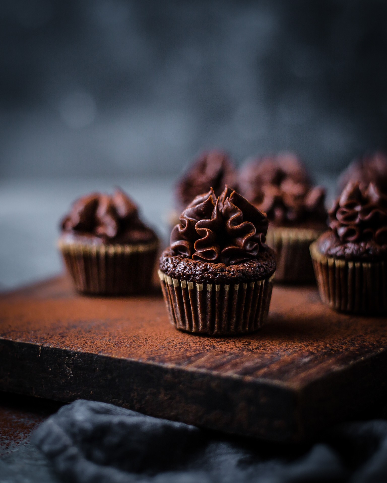 CHOCOLATE AND COFFEE CUPCAKES