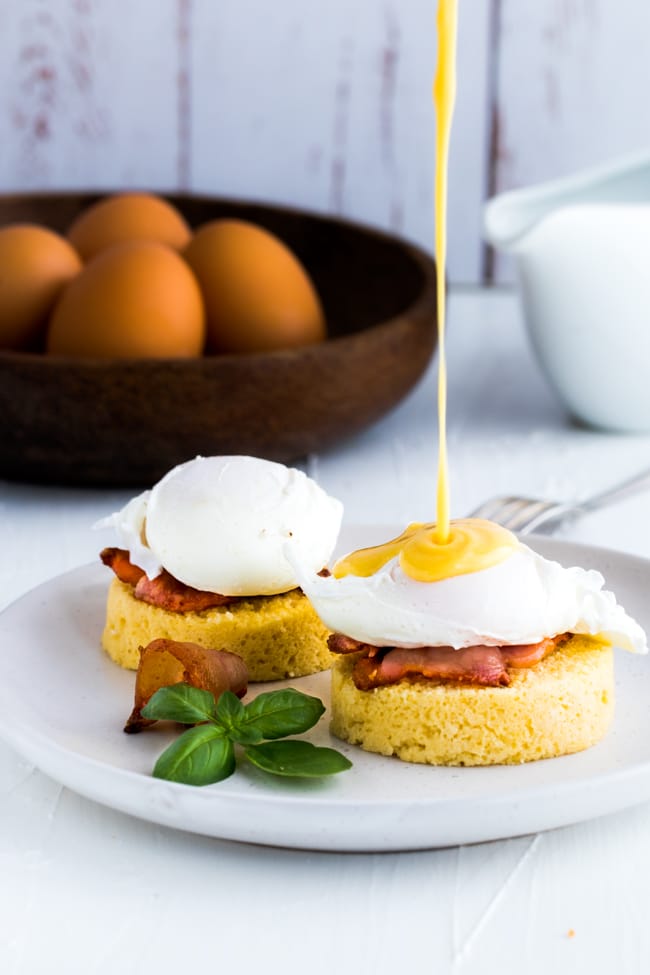 KETO EGGS BENEDICT RECIPE