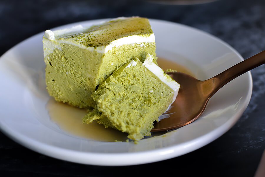 MATCHA CHEESECAKE IN THE MULTICOOKER