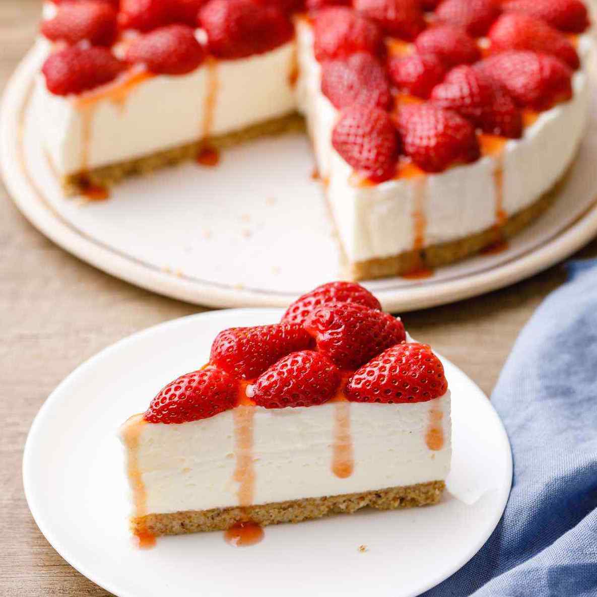 NEW YORK CHEESECAKE WITHOUT BAKING