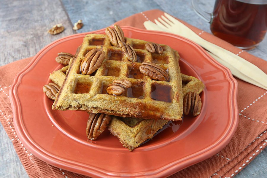 PUMPKIN KETO WAFFLE RECIPE