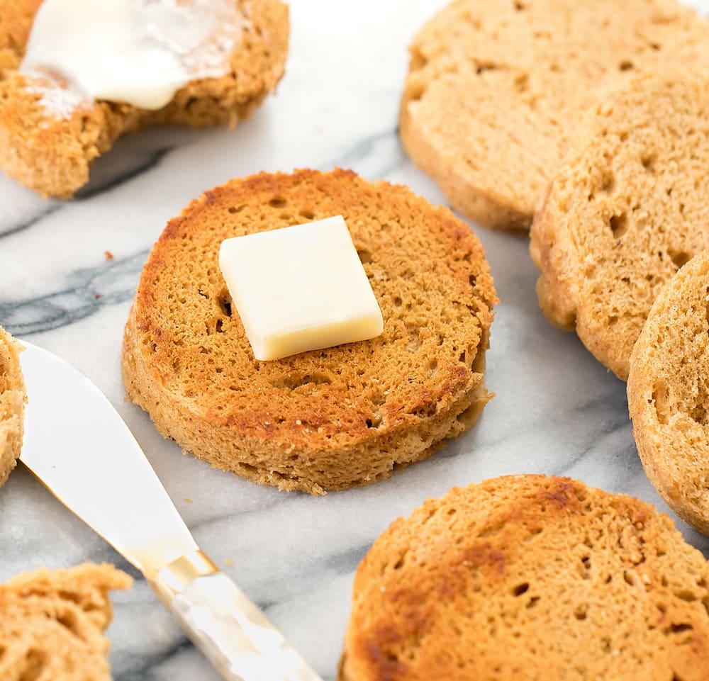 PEANUT BUTTER BREAD IN THE MICROWAVE