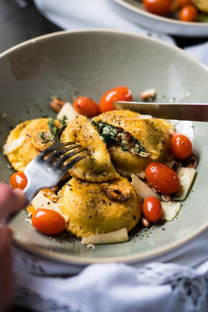 RECIPE FOR HOMEMADE KETO DUMPLINGS RAVIOLI