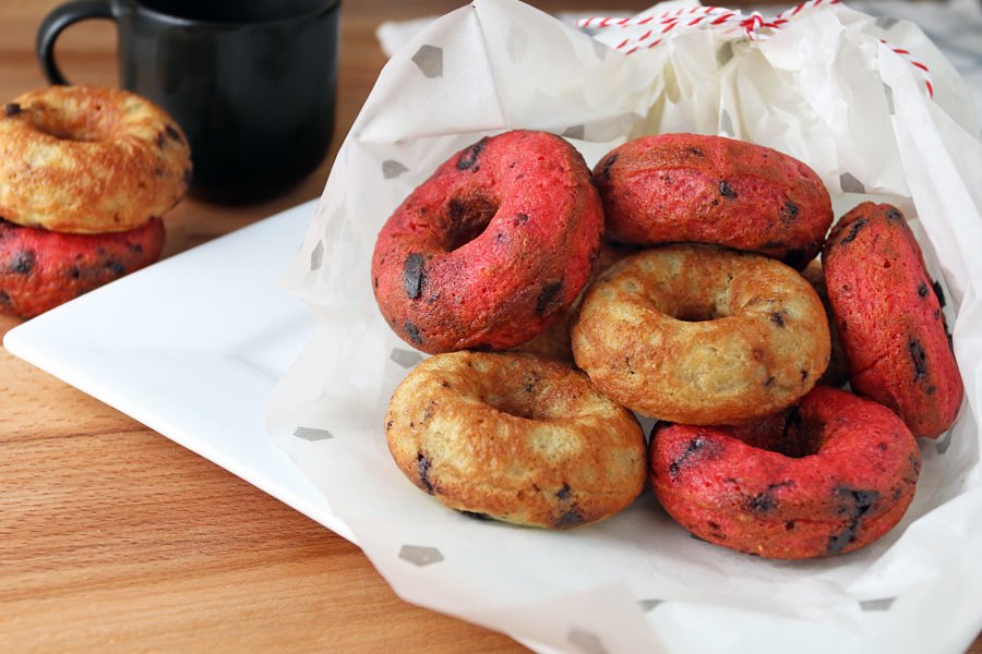 RECIPE FOR KETO DONUTS WITH CHERRIES AND CHOCOLATE