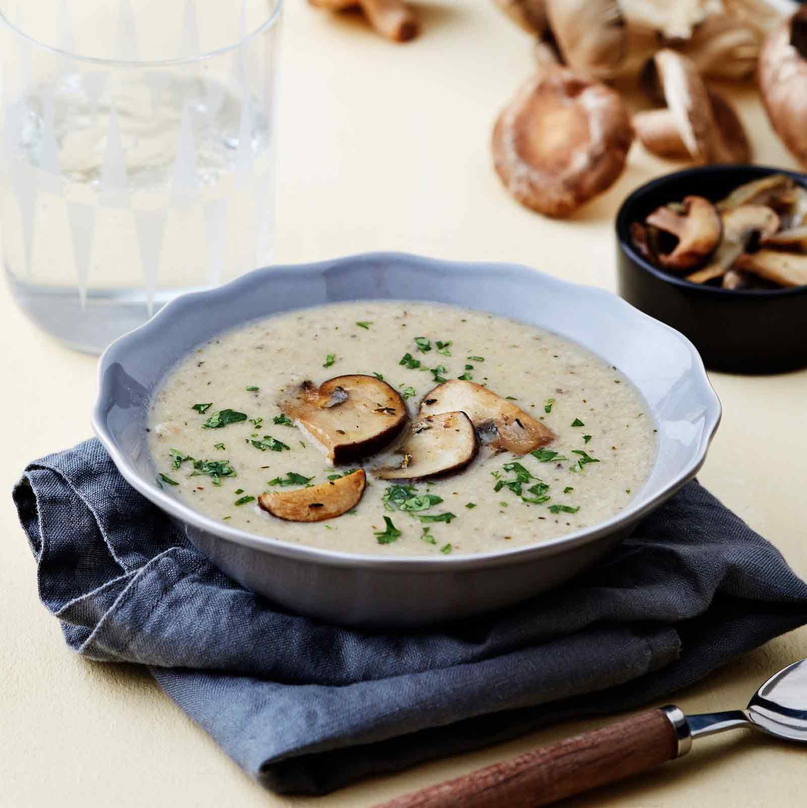 RECIPE FOR MUSHROOM KETO SOUP